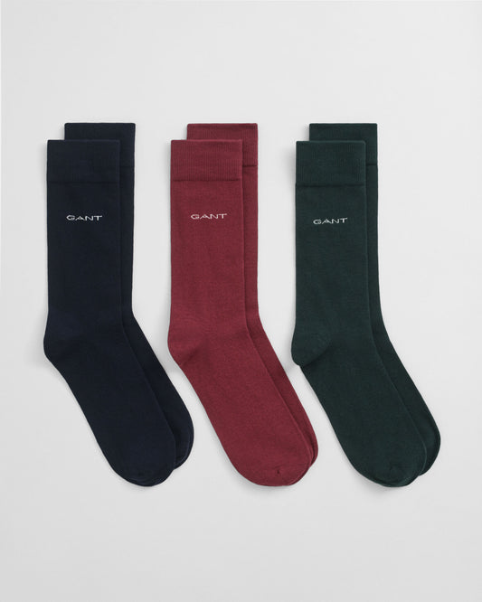 3er-Pack Socken aus weicher Baumwolle