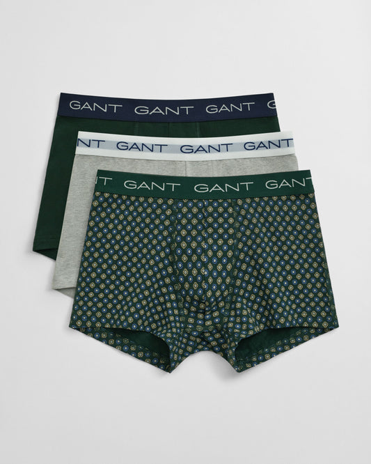 3er-Pack Boxershorts mit geometrischem Print