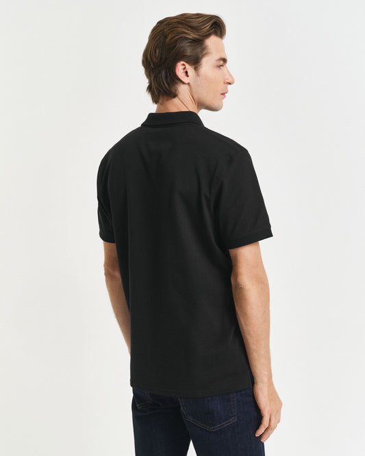 Polo-Piqué-Shirt mit Kontrastfarbe