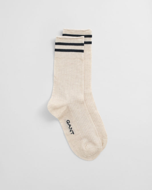 Gestreifte Rippensocken