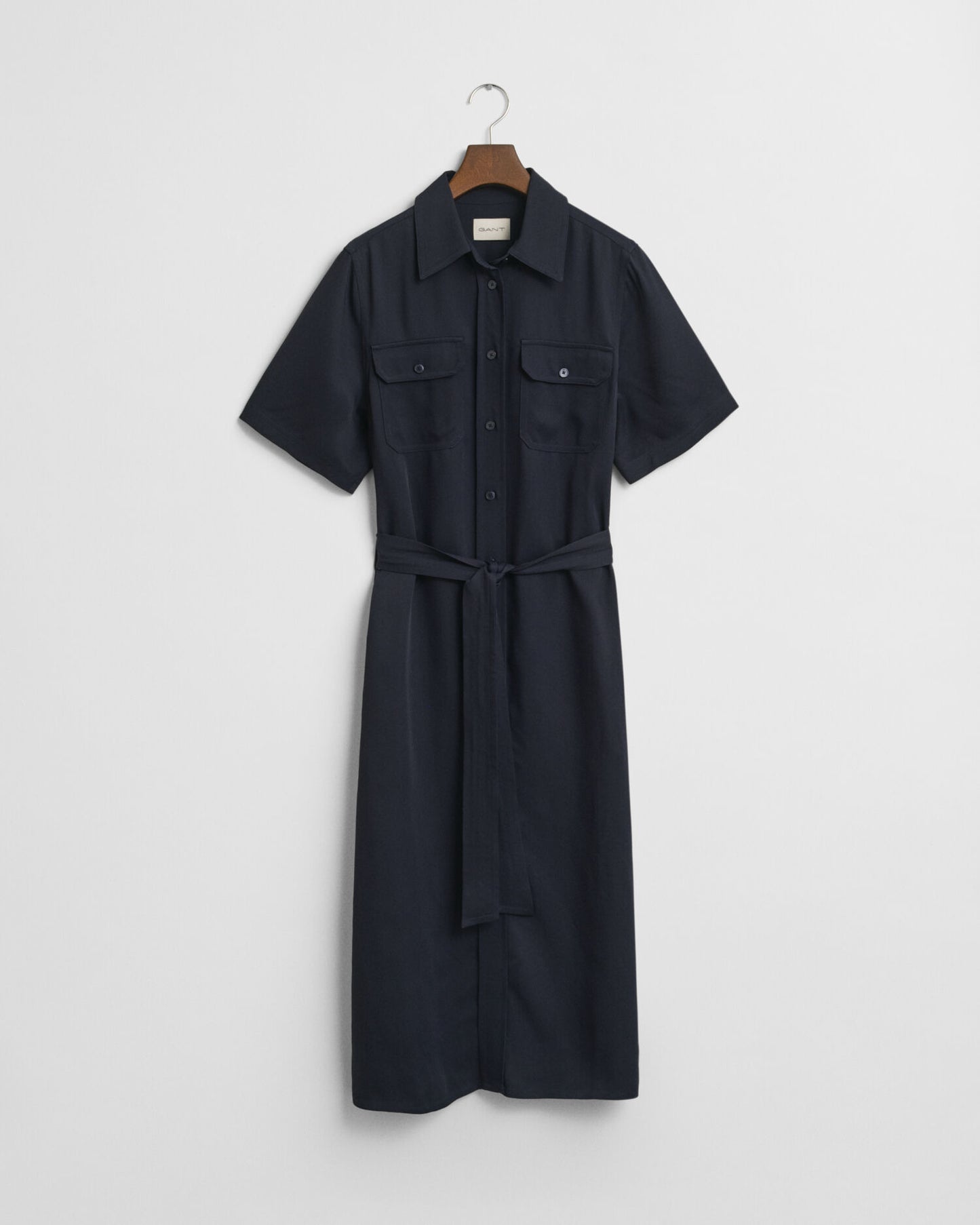 Hemdblusenkleid im Utility-Stil