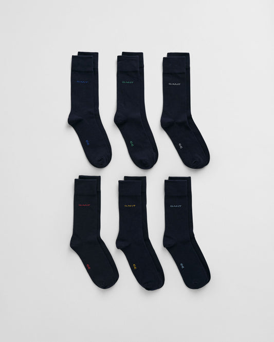 Lot de 6 paires de chaussettes en coton doux