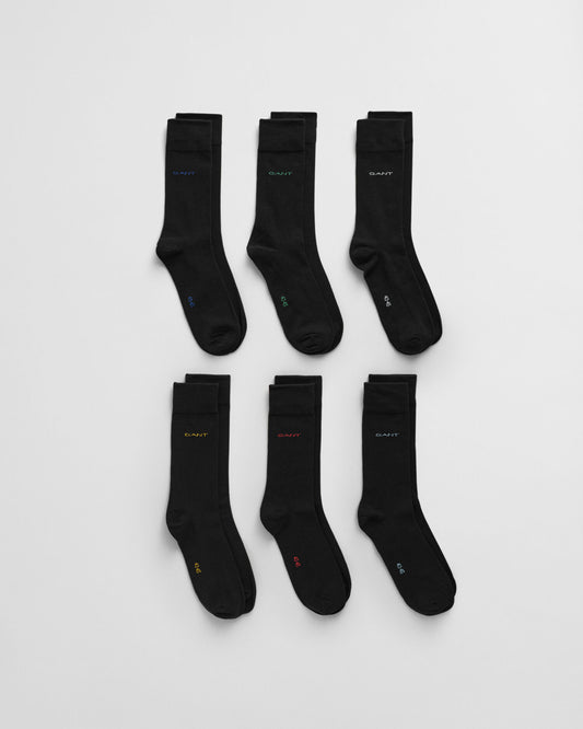 Lot de 6 paires de chaussettes en coton doux