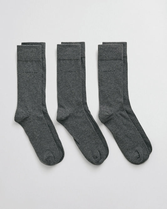 Lot de 3 paires de chaussettes en coton doux