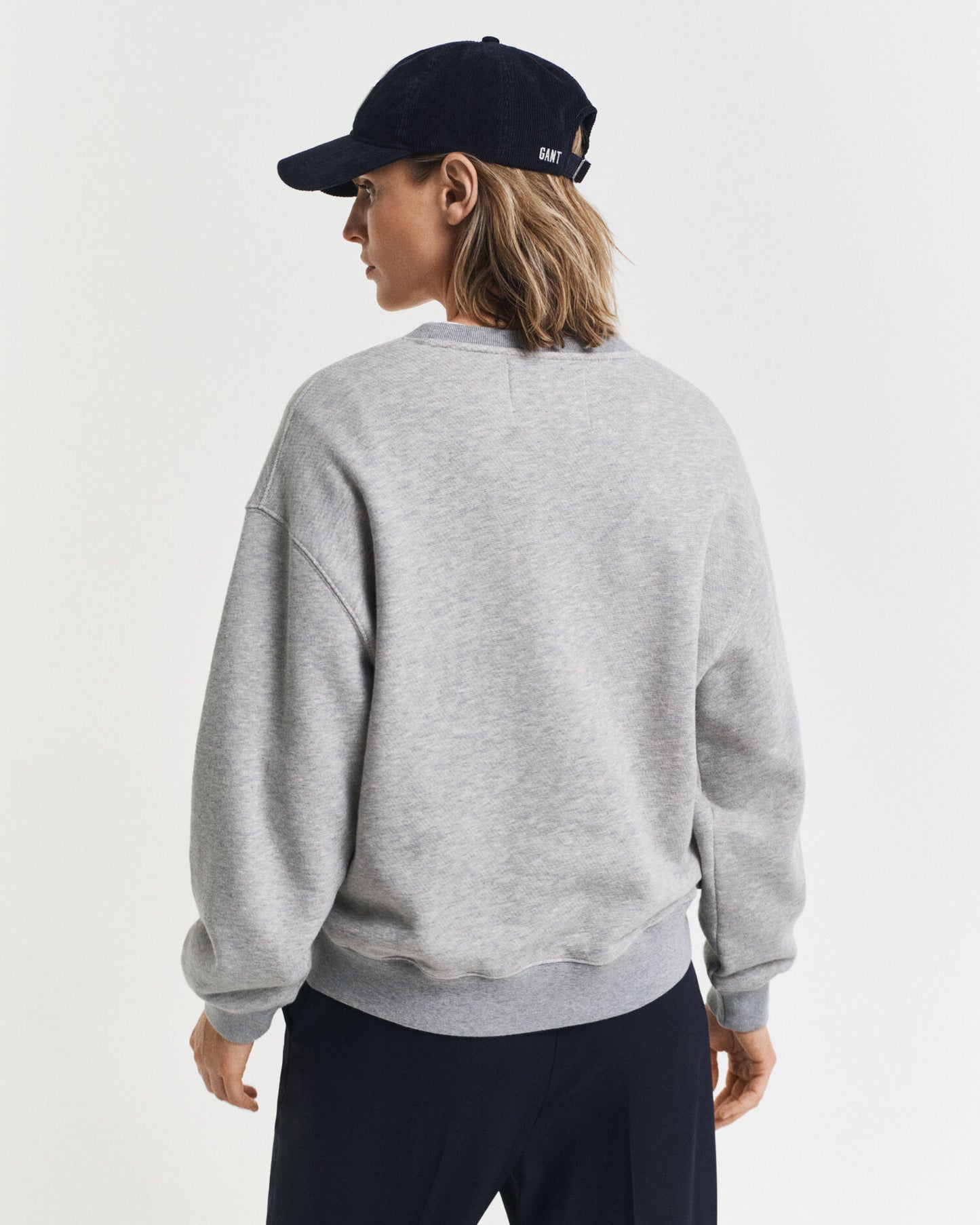 Grafisches Rundhals-Sweatshirt