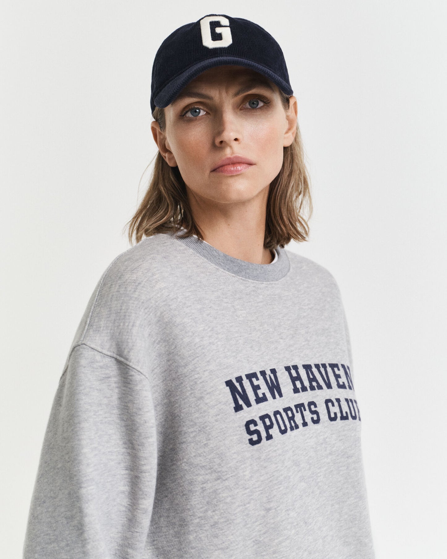 Grafisches Rundhals-Sweatshirt