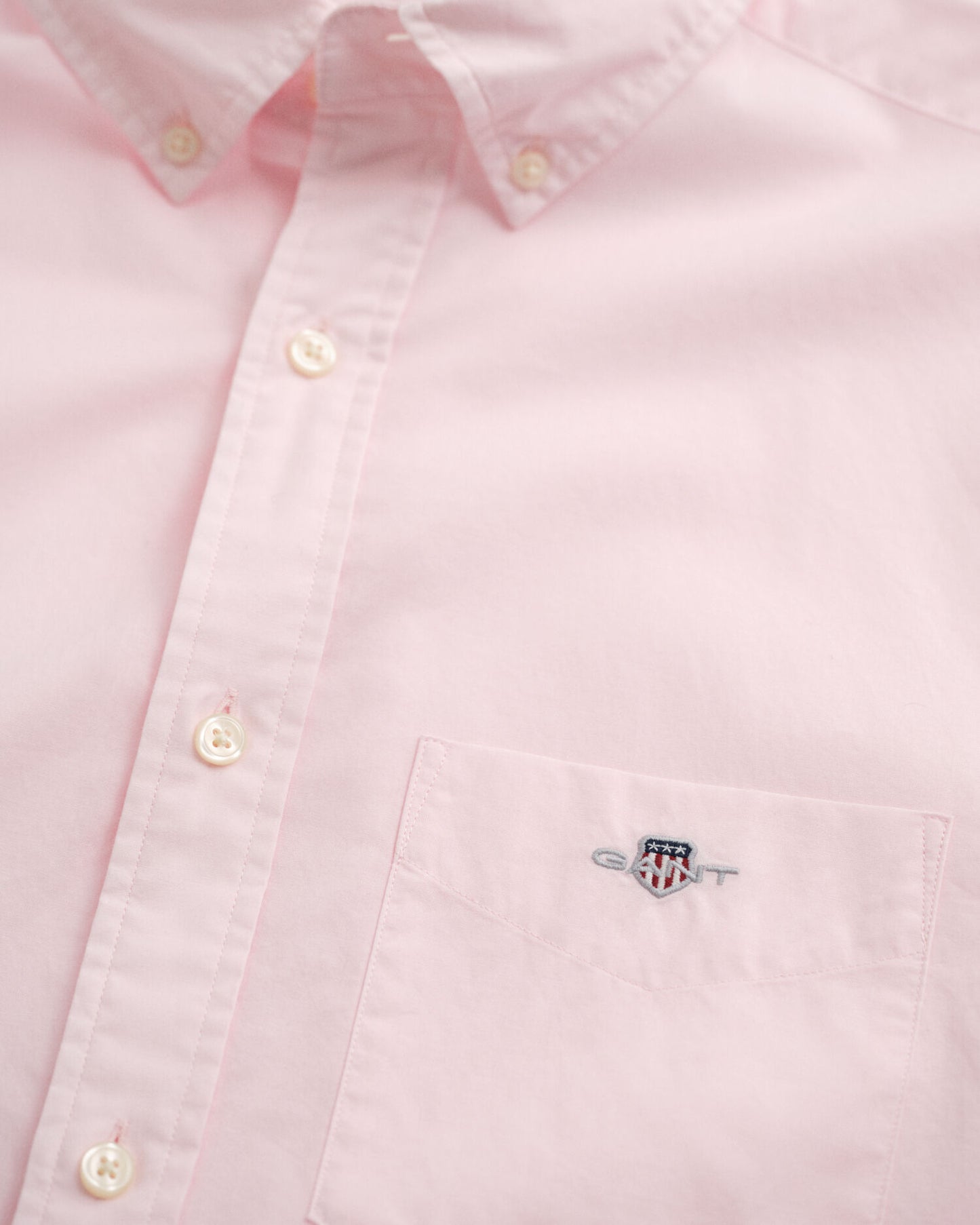 Chemise classique en popeline coupe droite