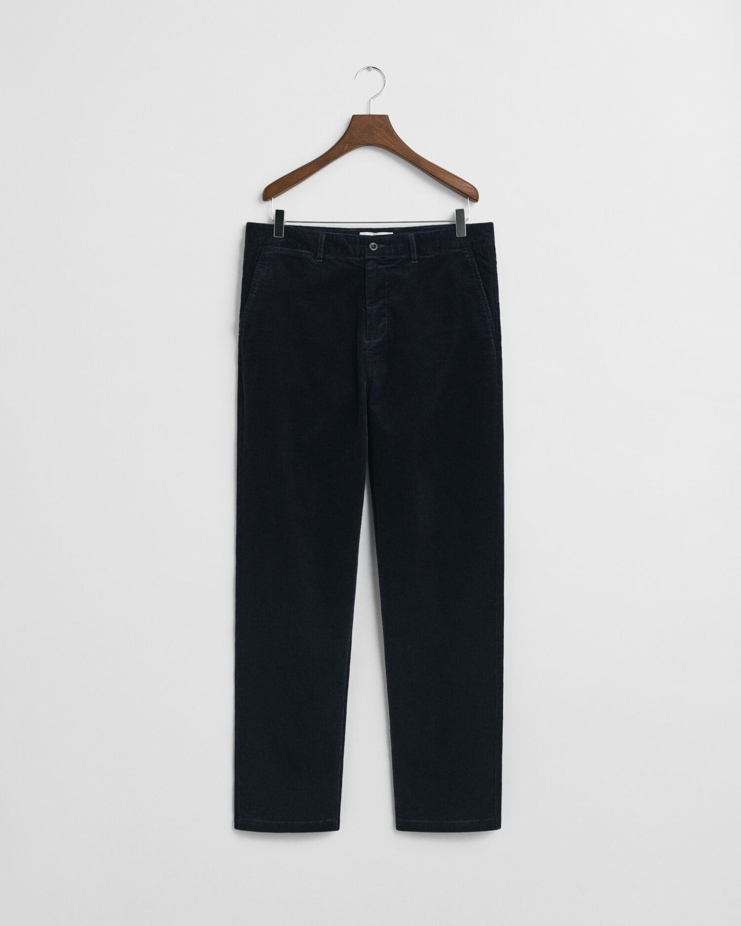Chino en velours côtelé coupe droite