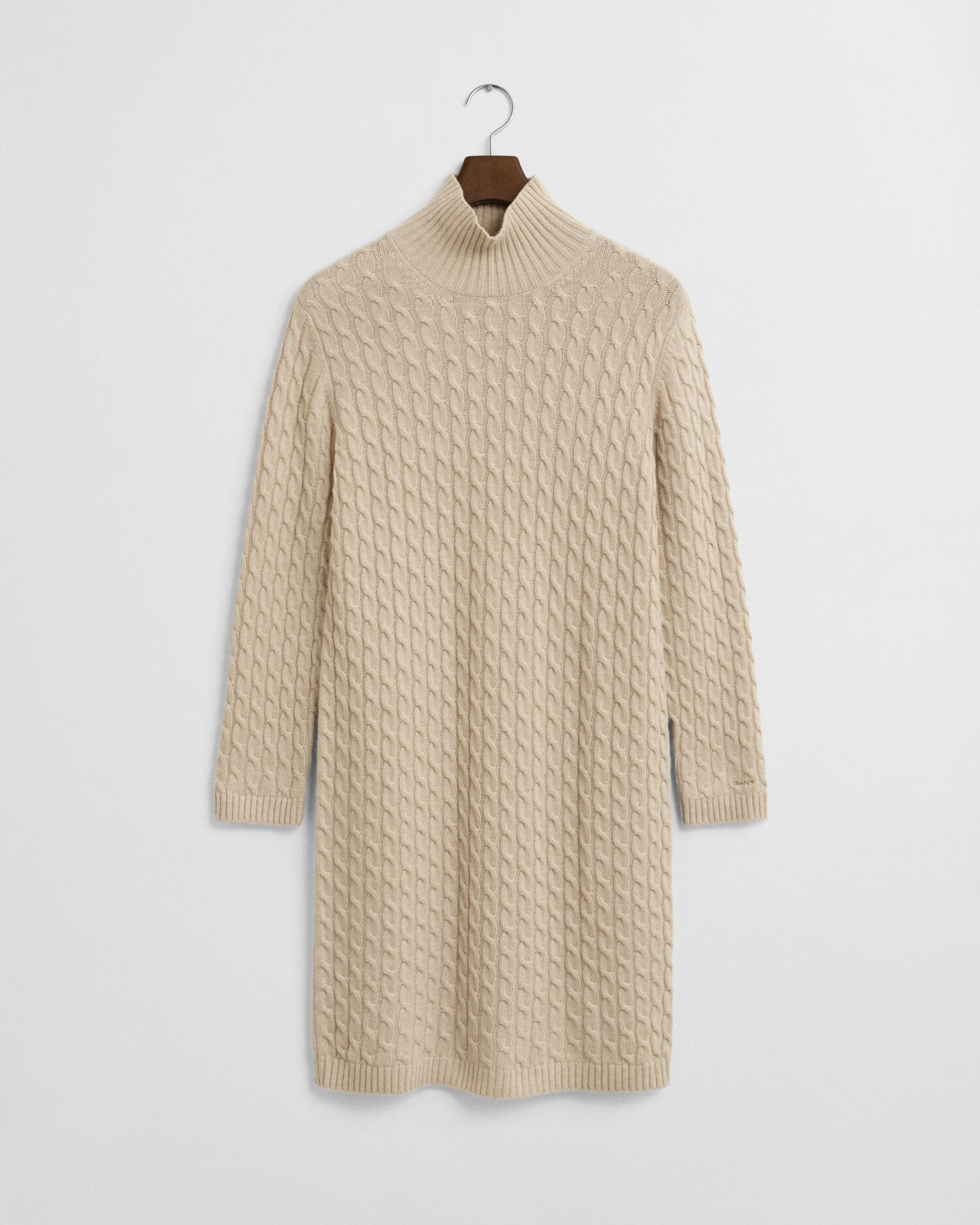 Robe en maille torsadée