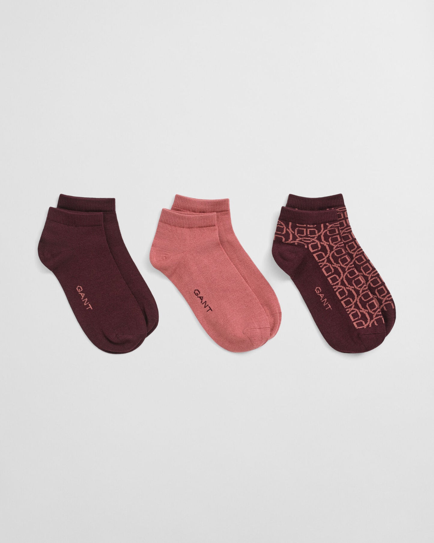 Chaussettes monogrammes (lot de 3)