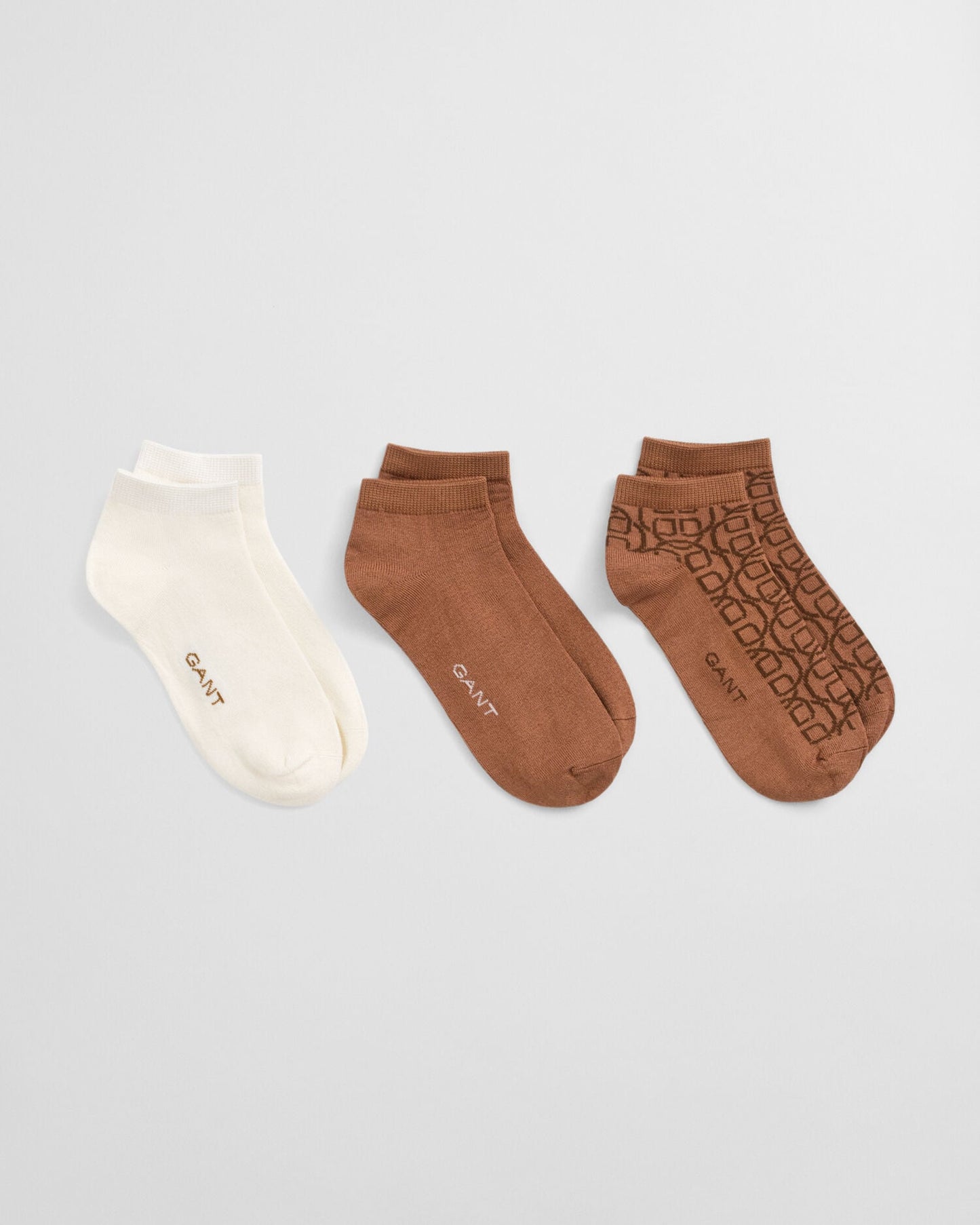 Chaussettes monogrammes (lot de 3)