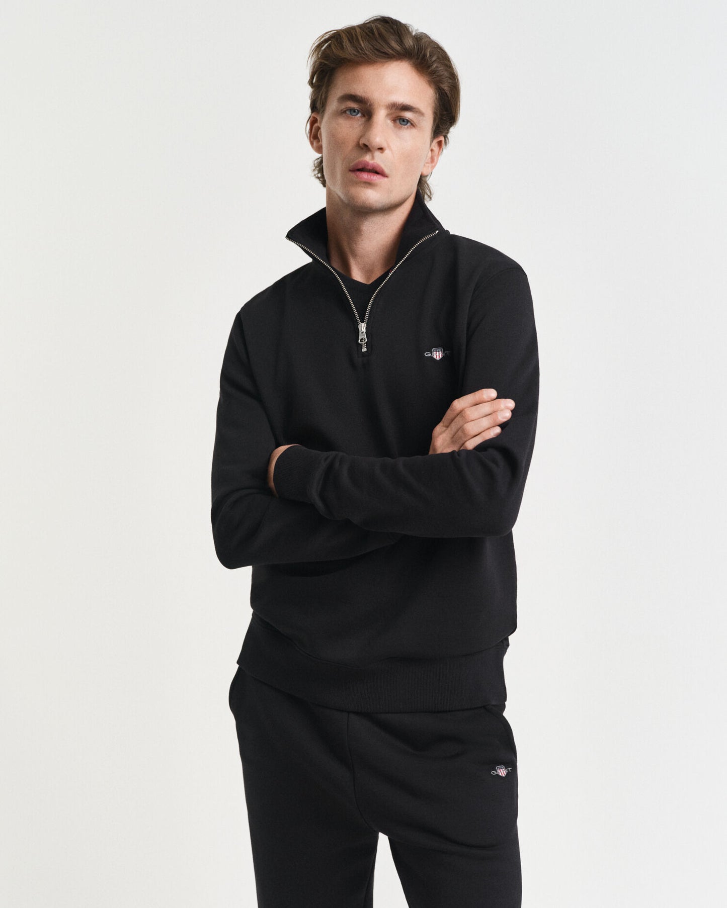 Sweat-shirt Shield à demi-zip