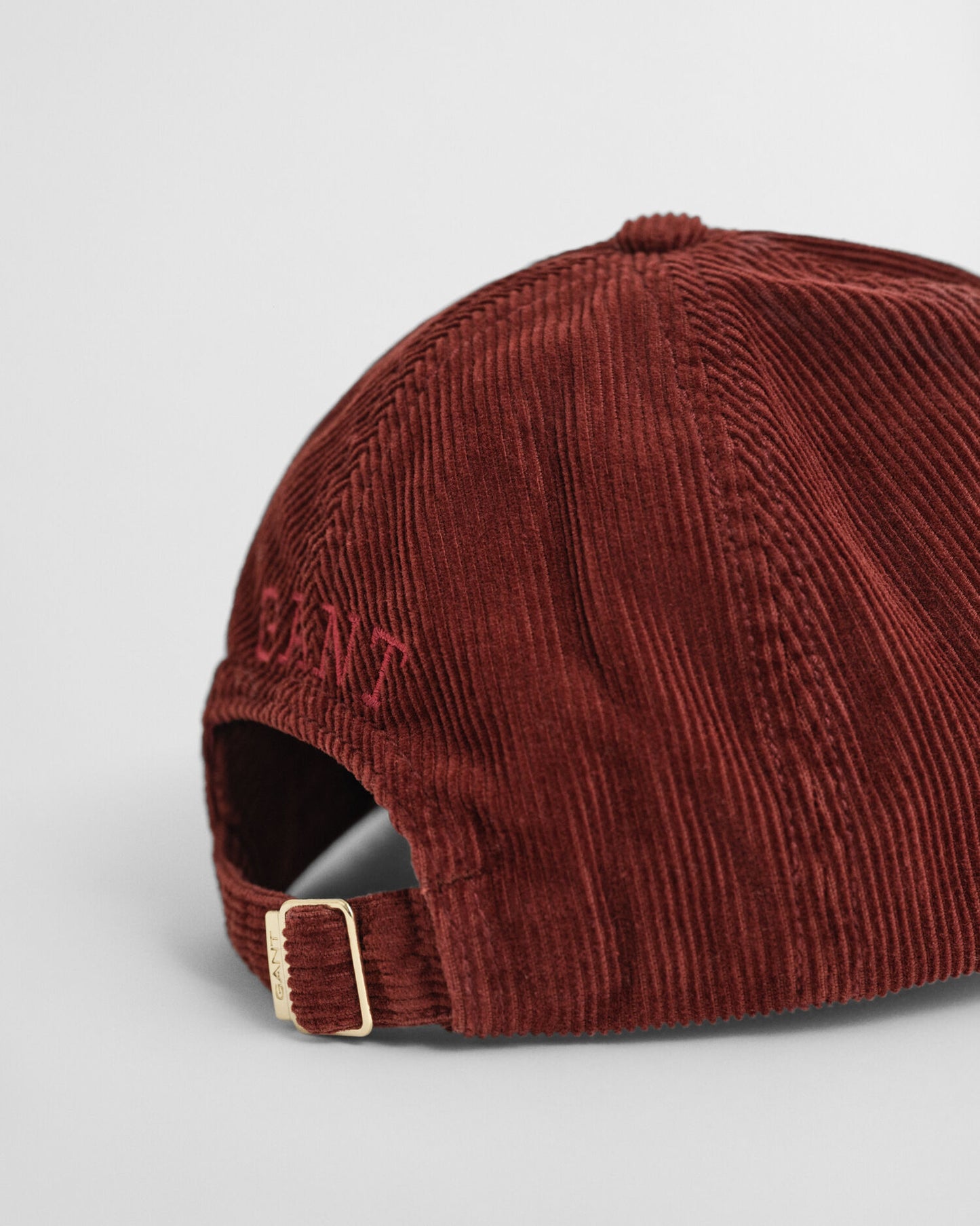Casquette en velours côtelé brodé G