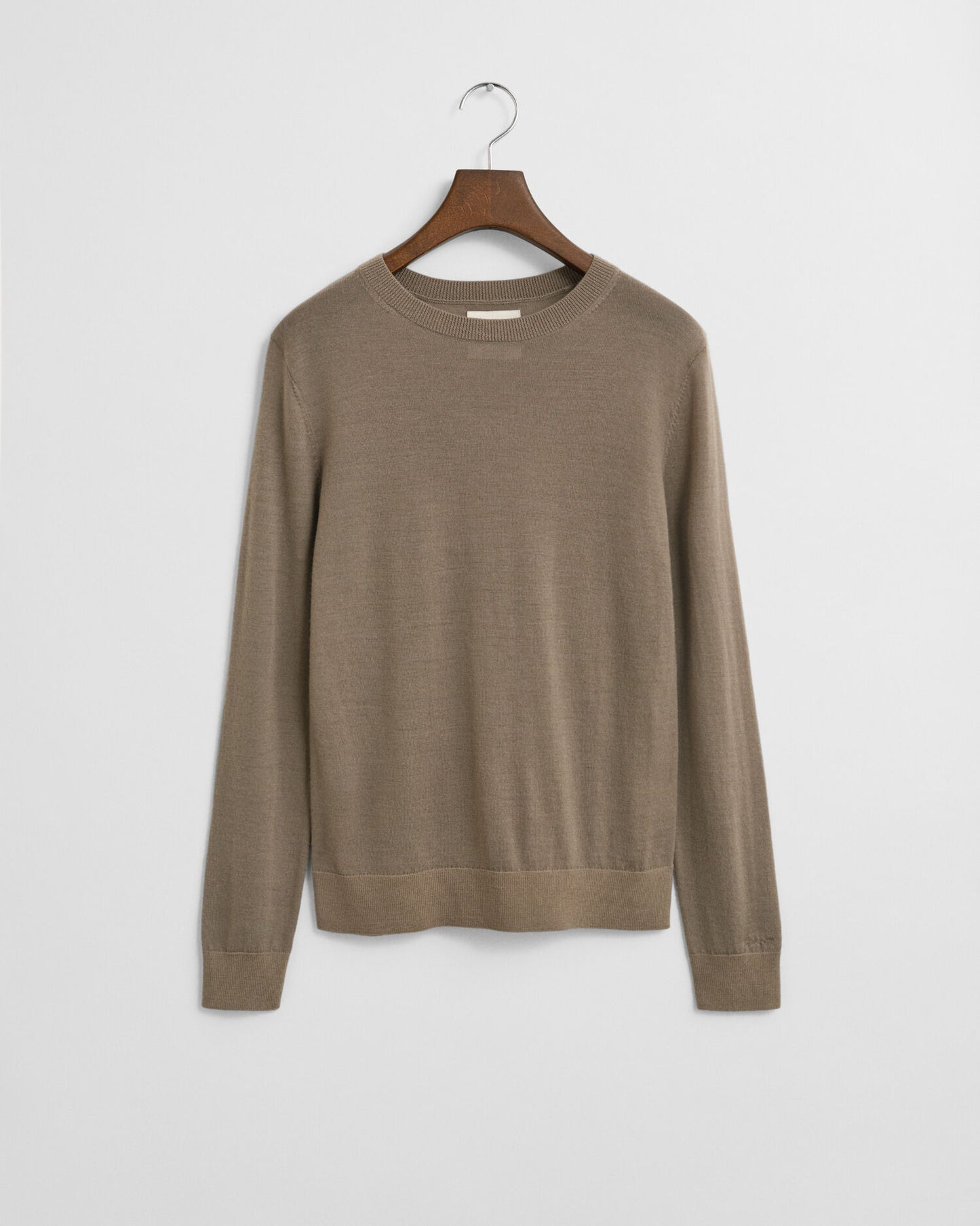 Pull ras du cou en laine mérinos extra fine
