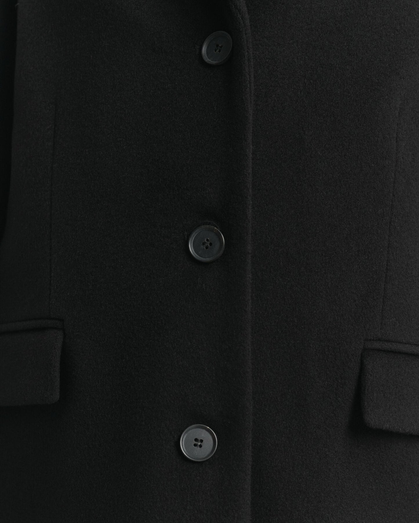 Manteau classique en mélange de laine