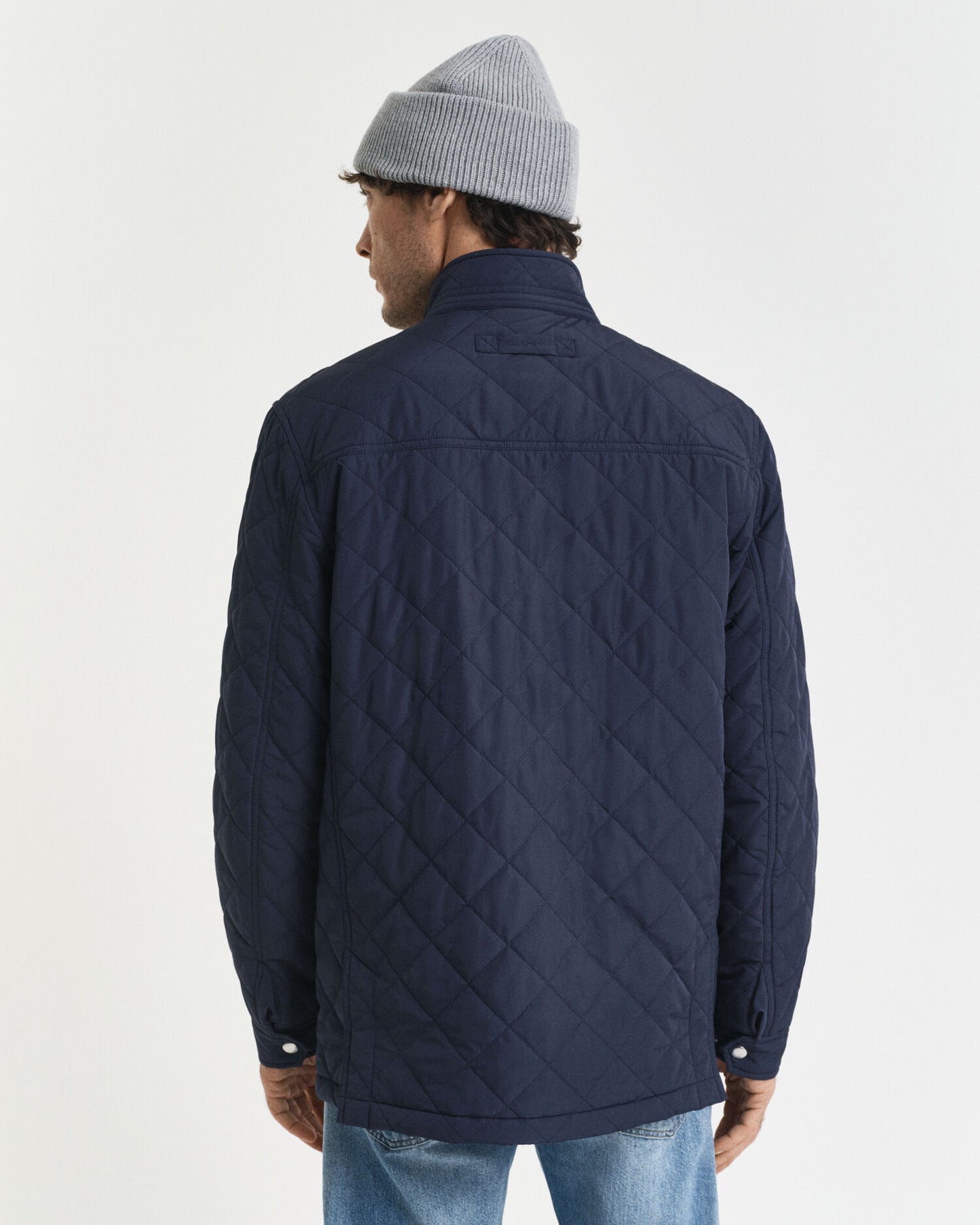 Veste mi-longue matelassée coupe-vent