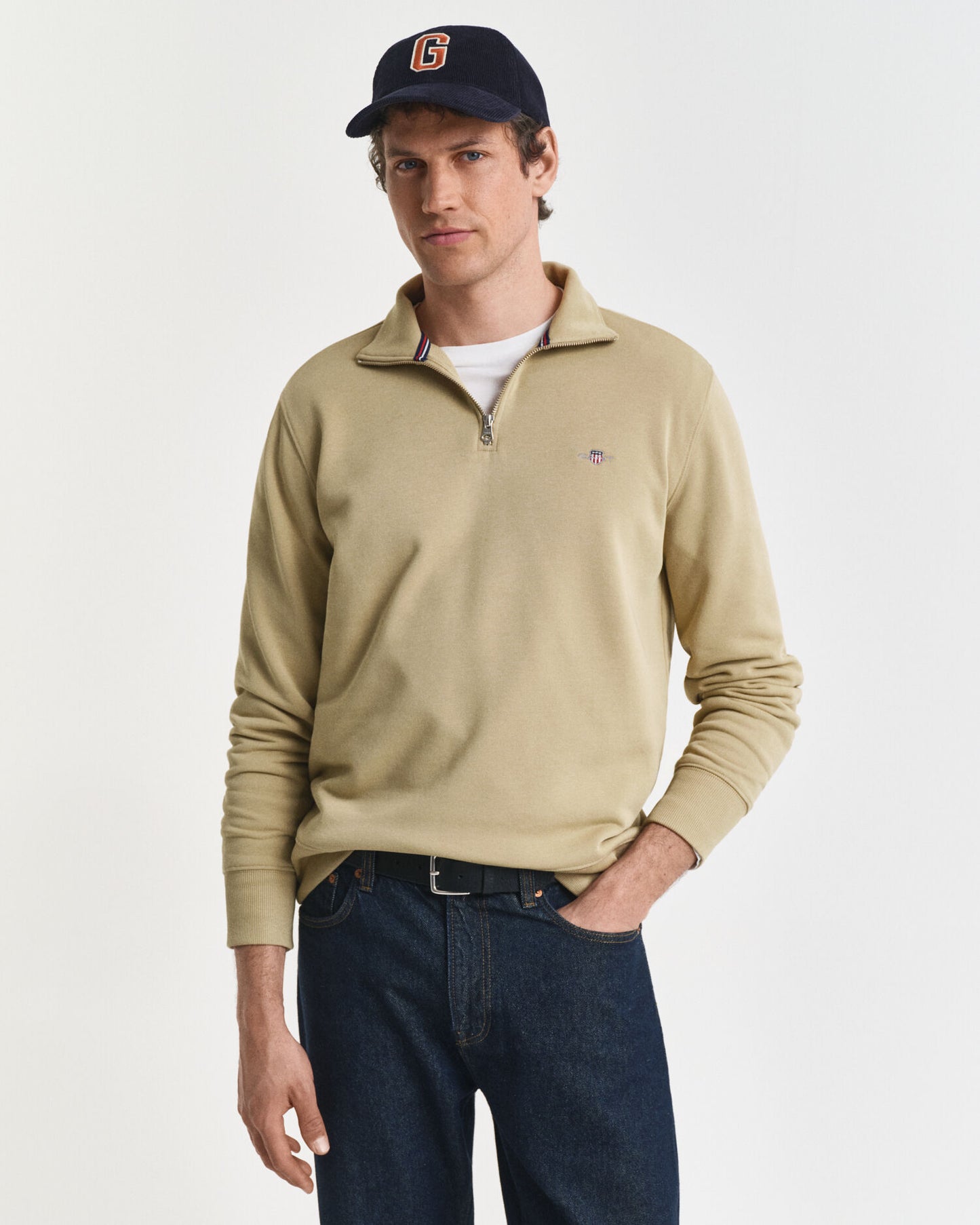 Sweat-shirt Shield à demi-zip