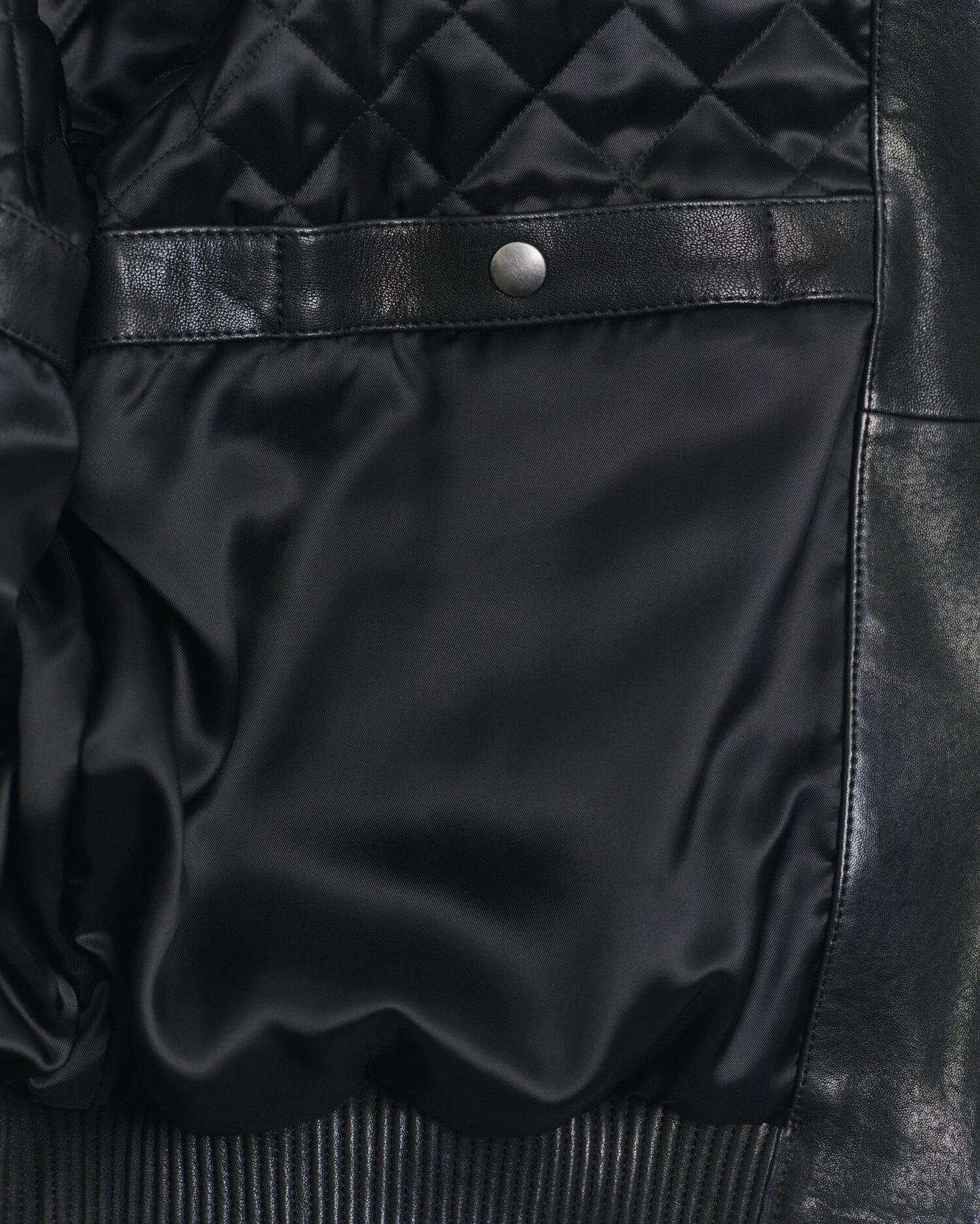 Blouson Harrington en cuir