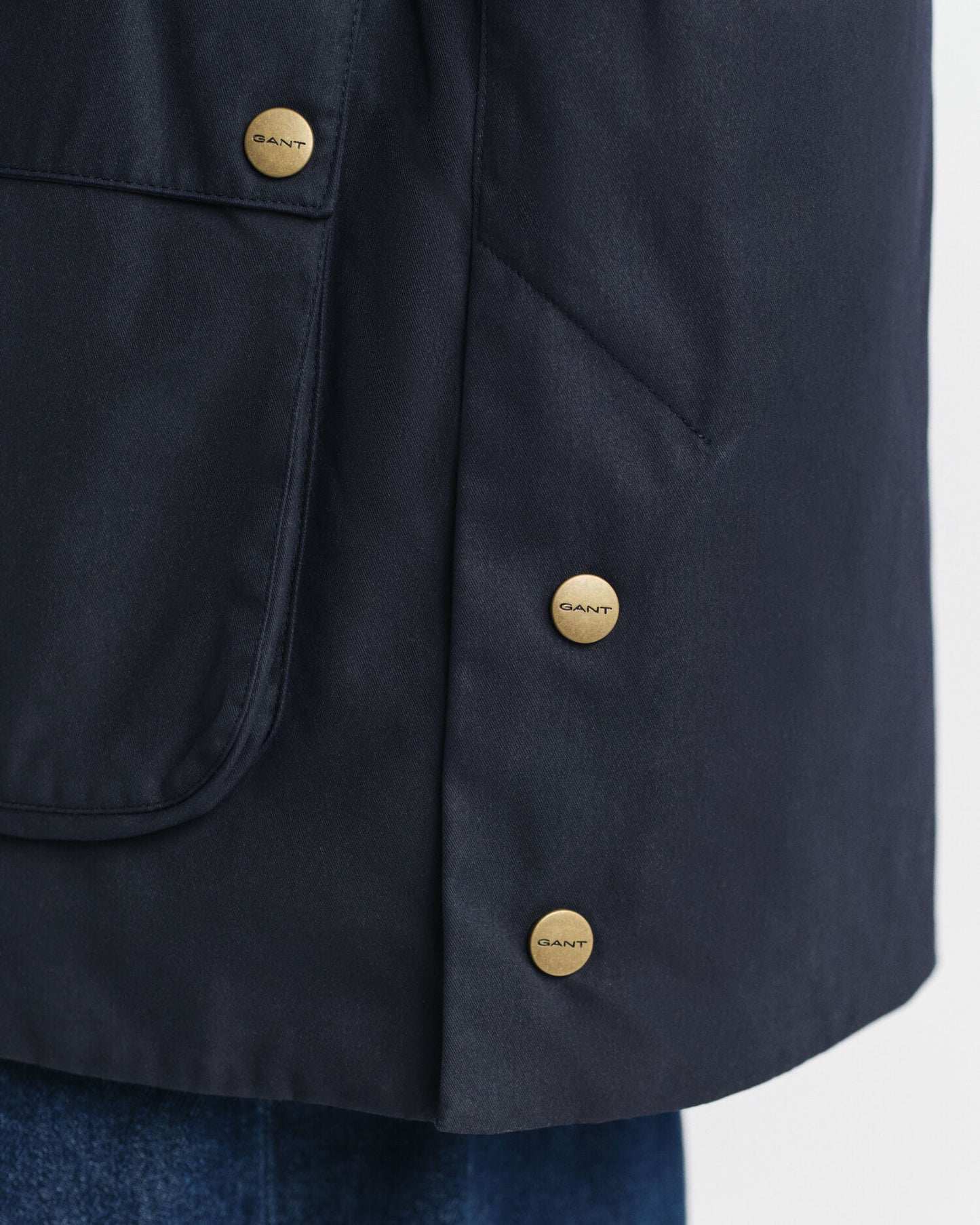 Gewachste Baumwolljacke „Double Decker“