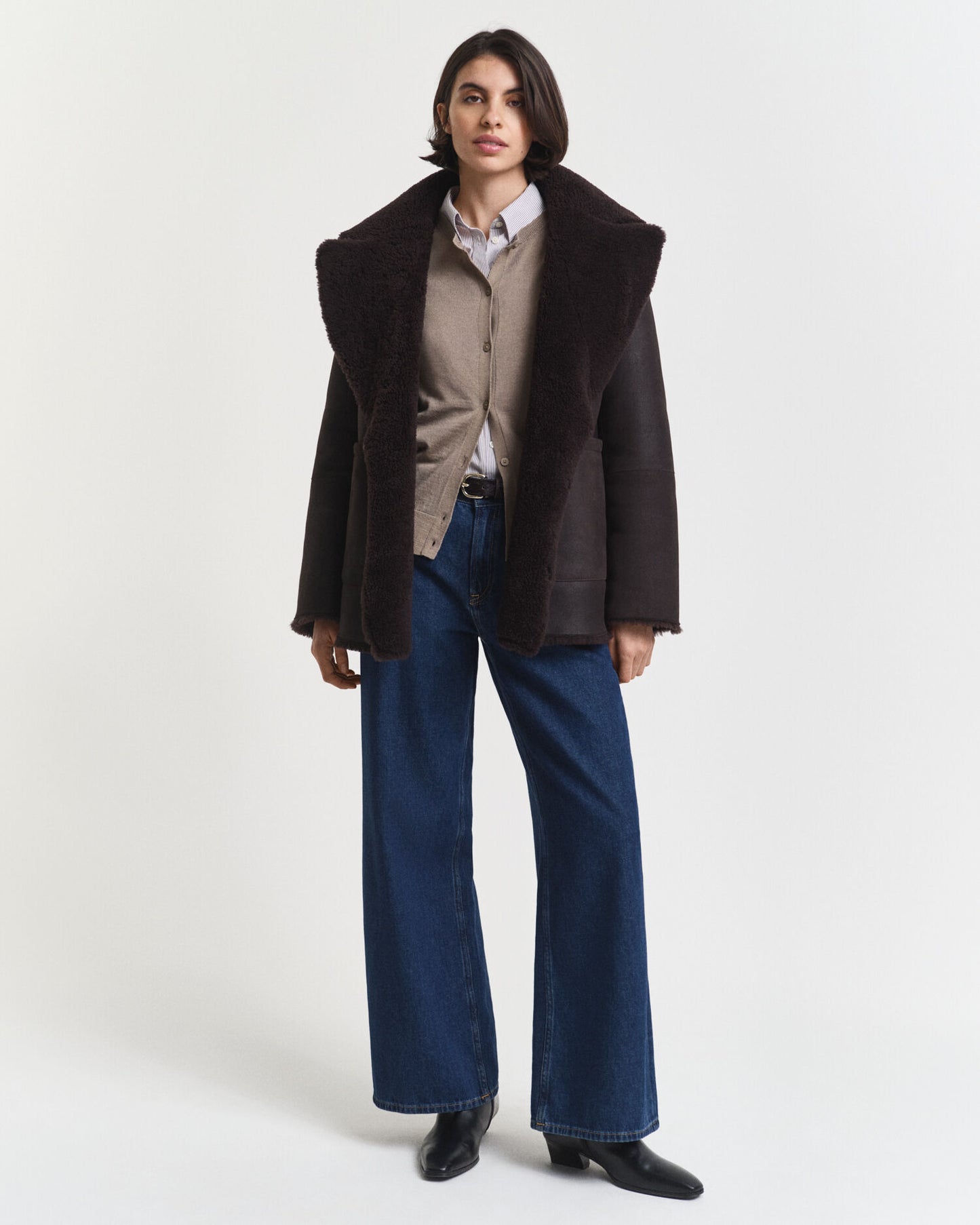 Cardigan en Laine Mérinos Extra Fine