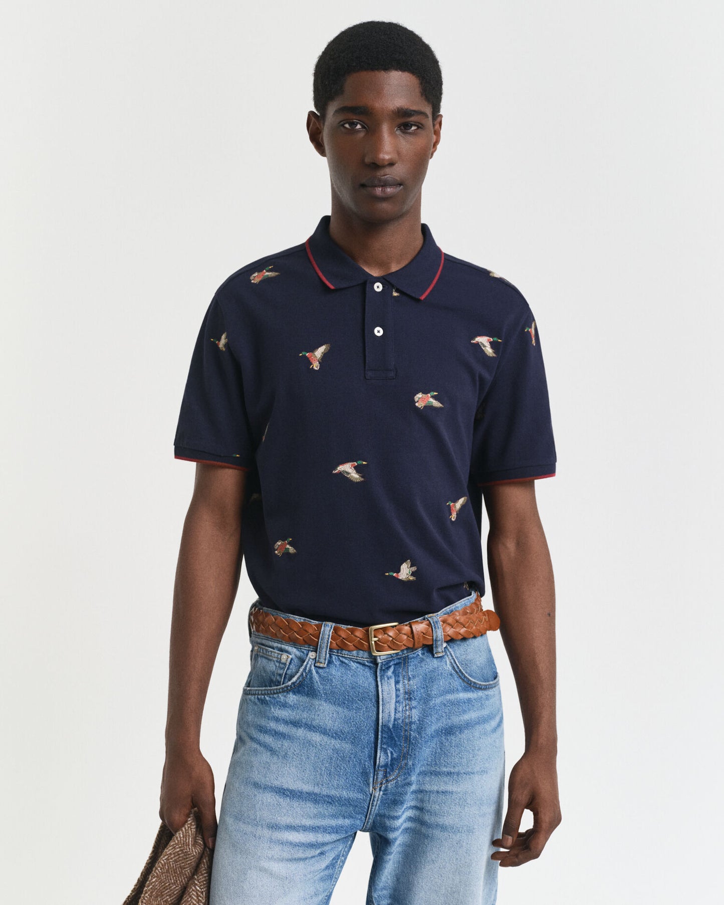 Polo brodé