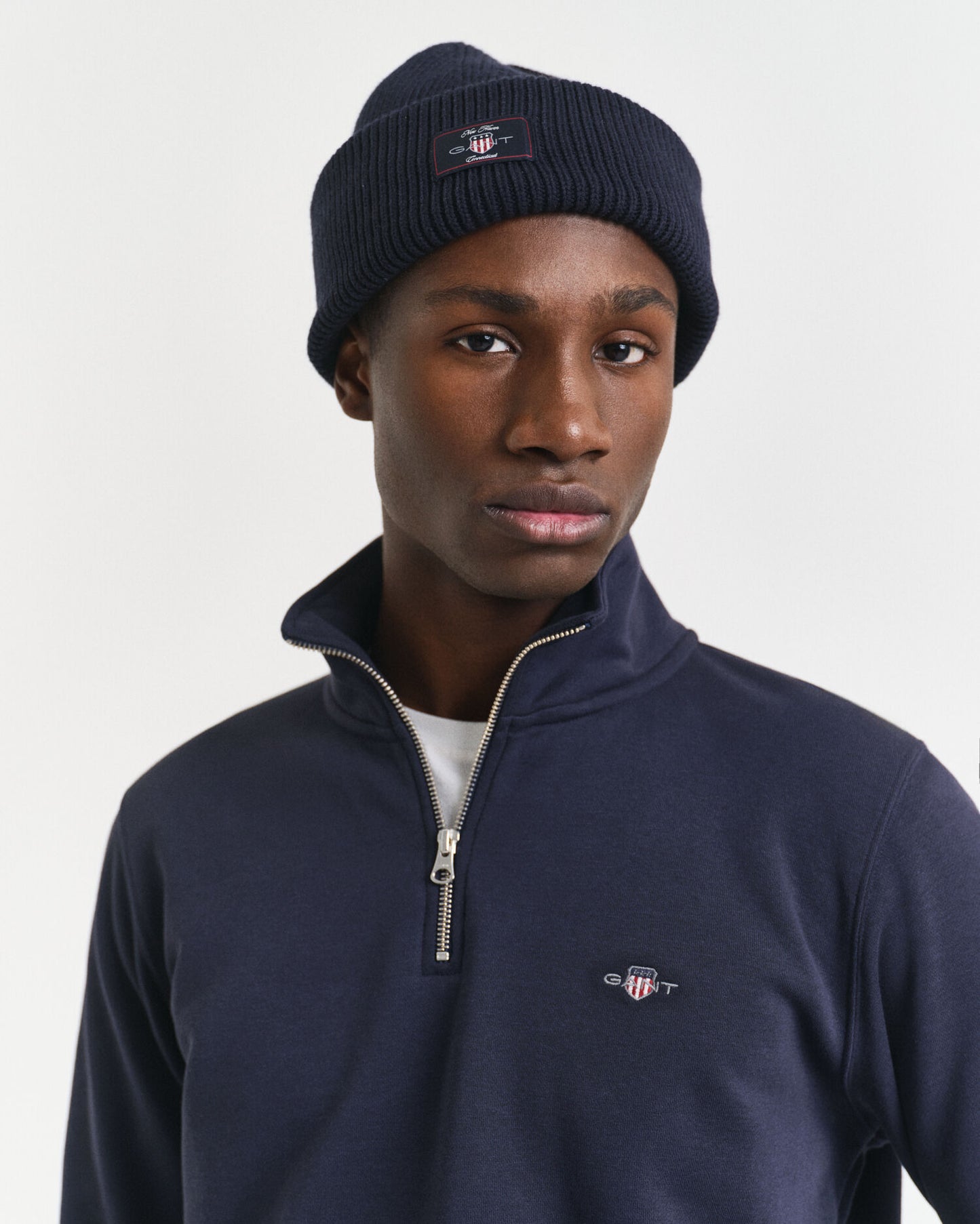 Sweat-shirt Shield à demi-zip