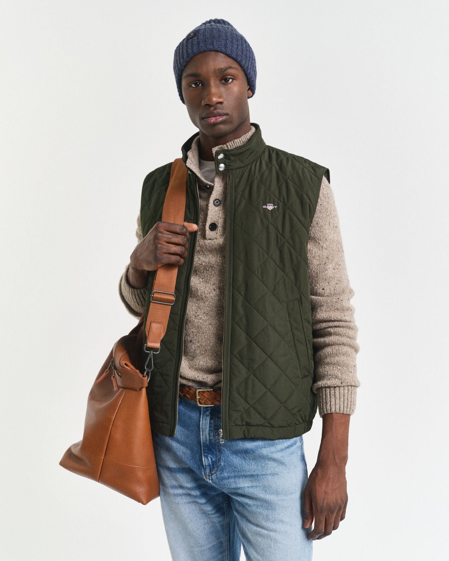 Gilet coupe-vent matelassé