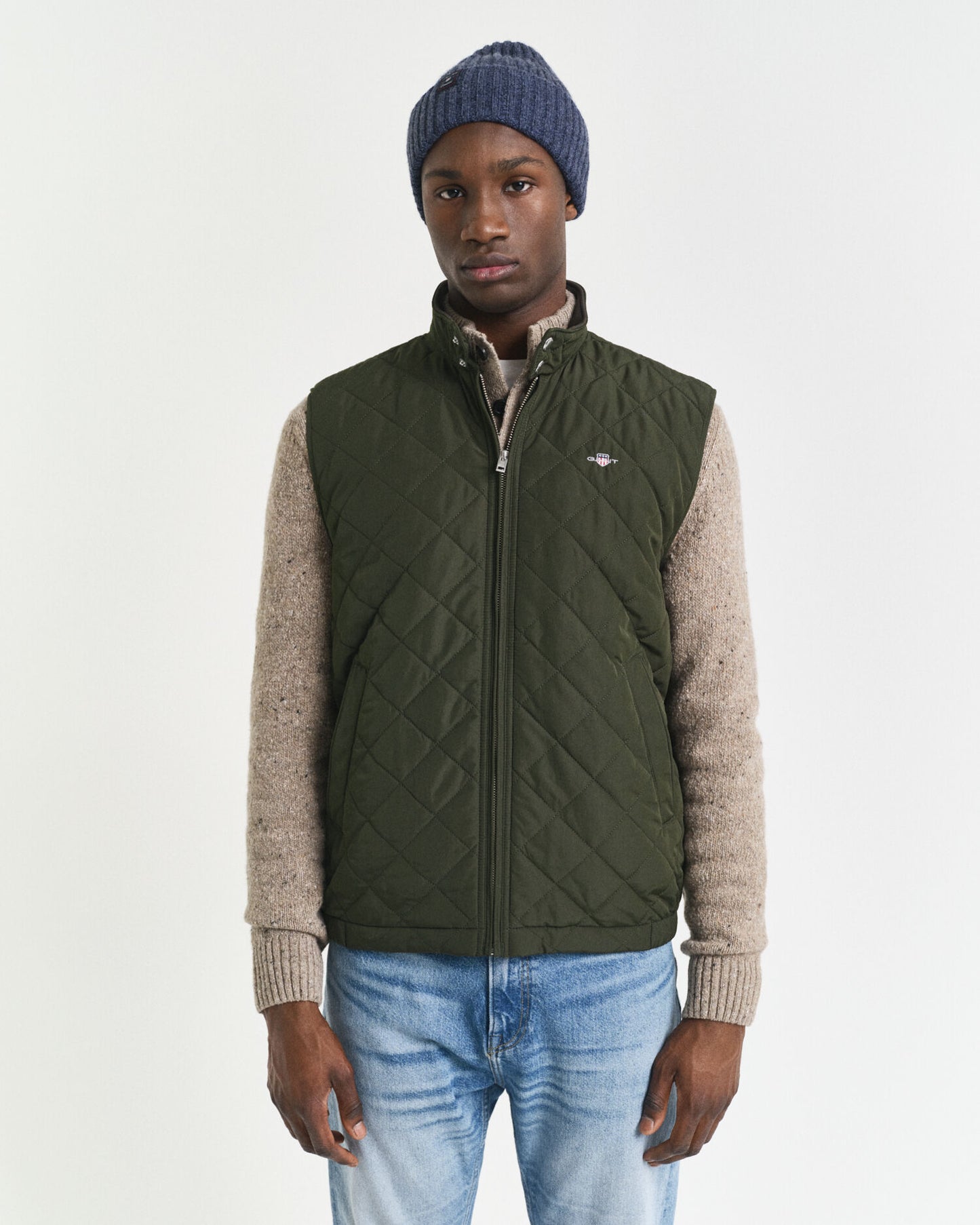 Gilet coupe-vent matelassé