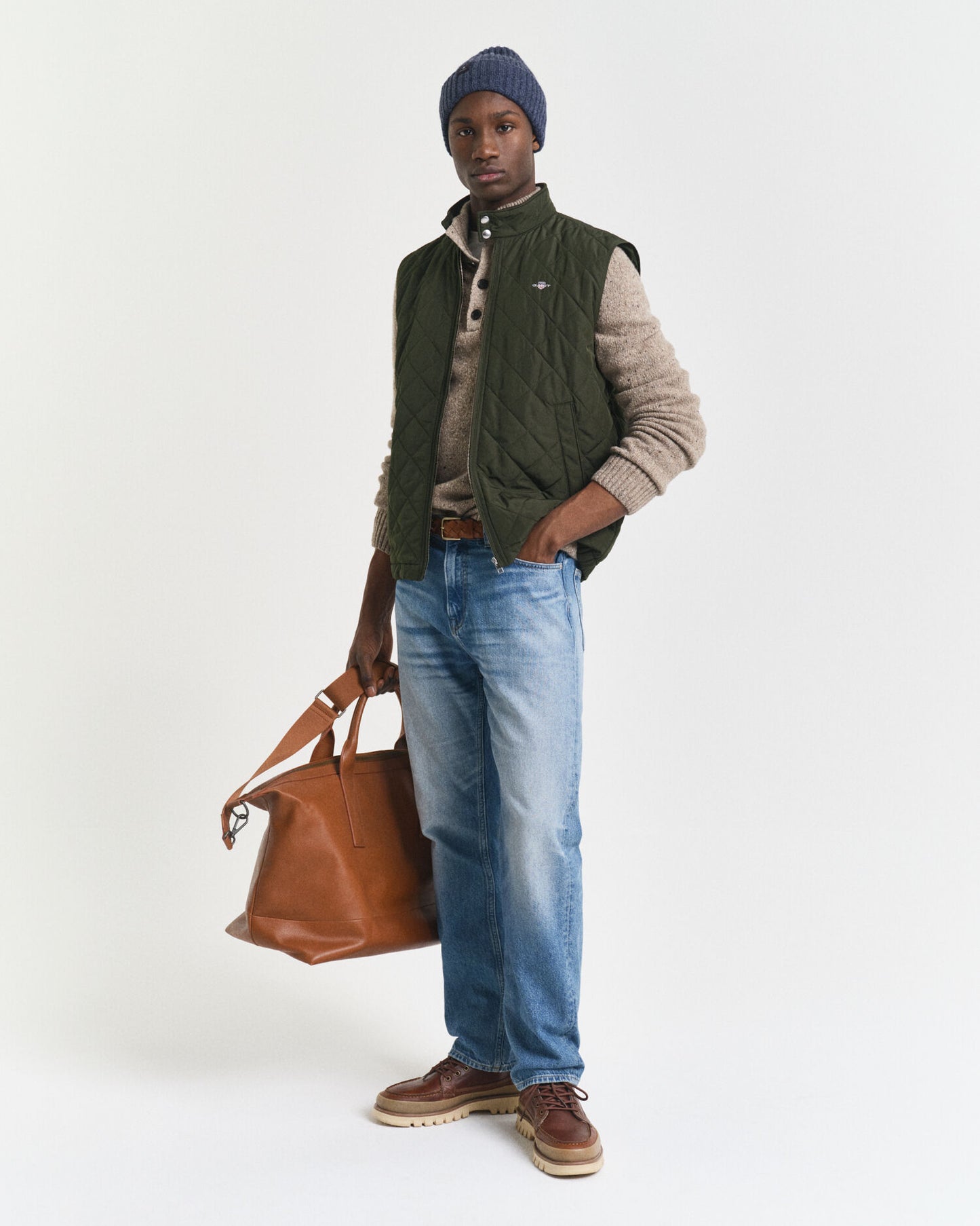 Gilet coupe-vent matelassé
