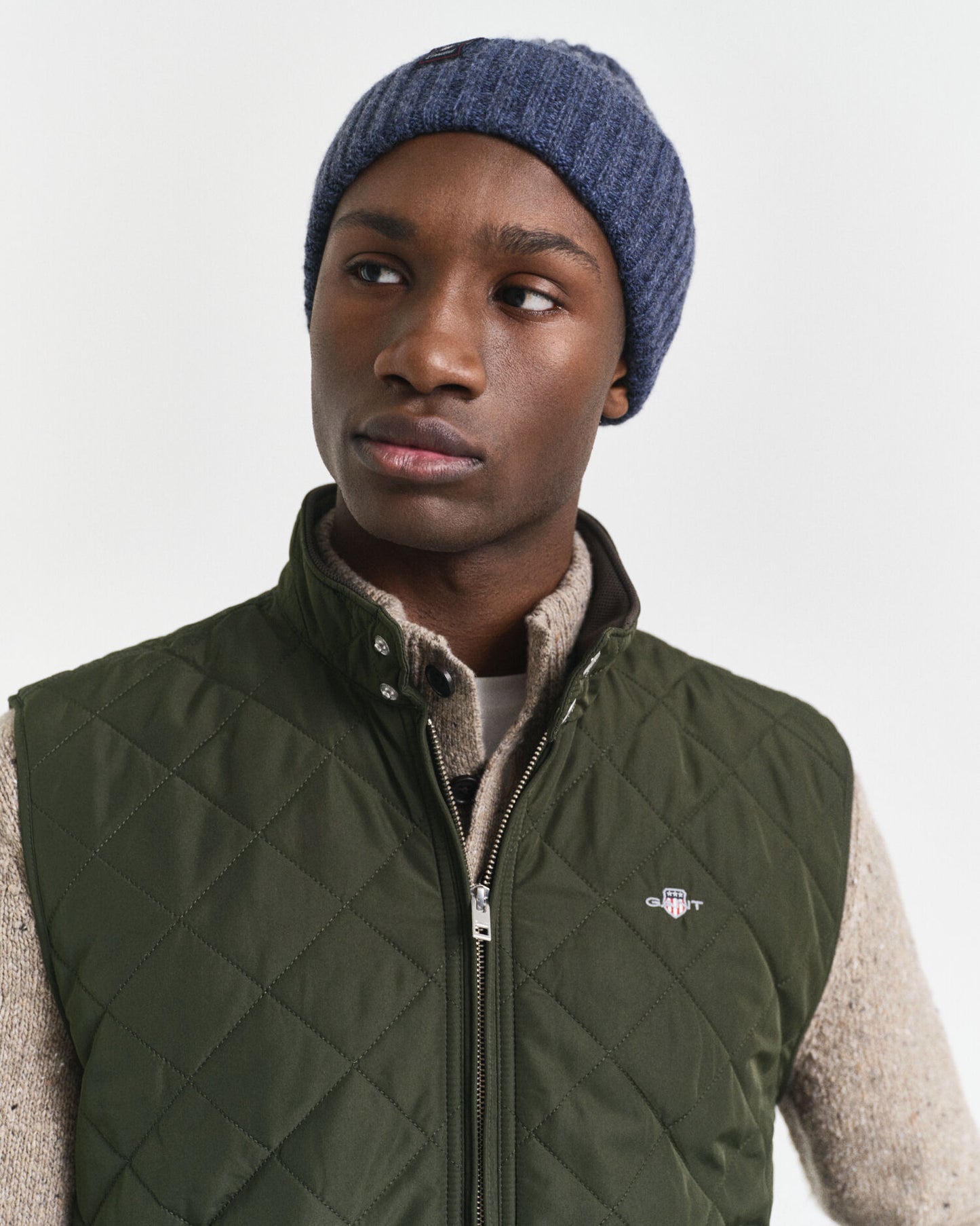 Gilet coupe-vent matelassé