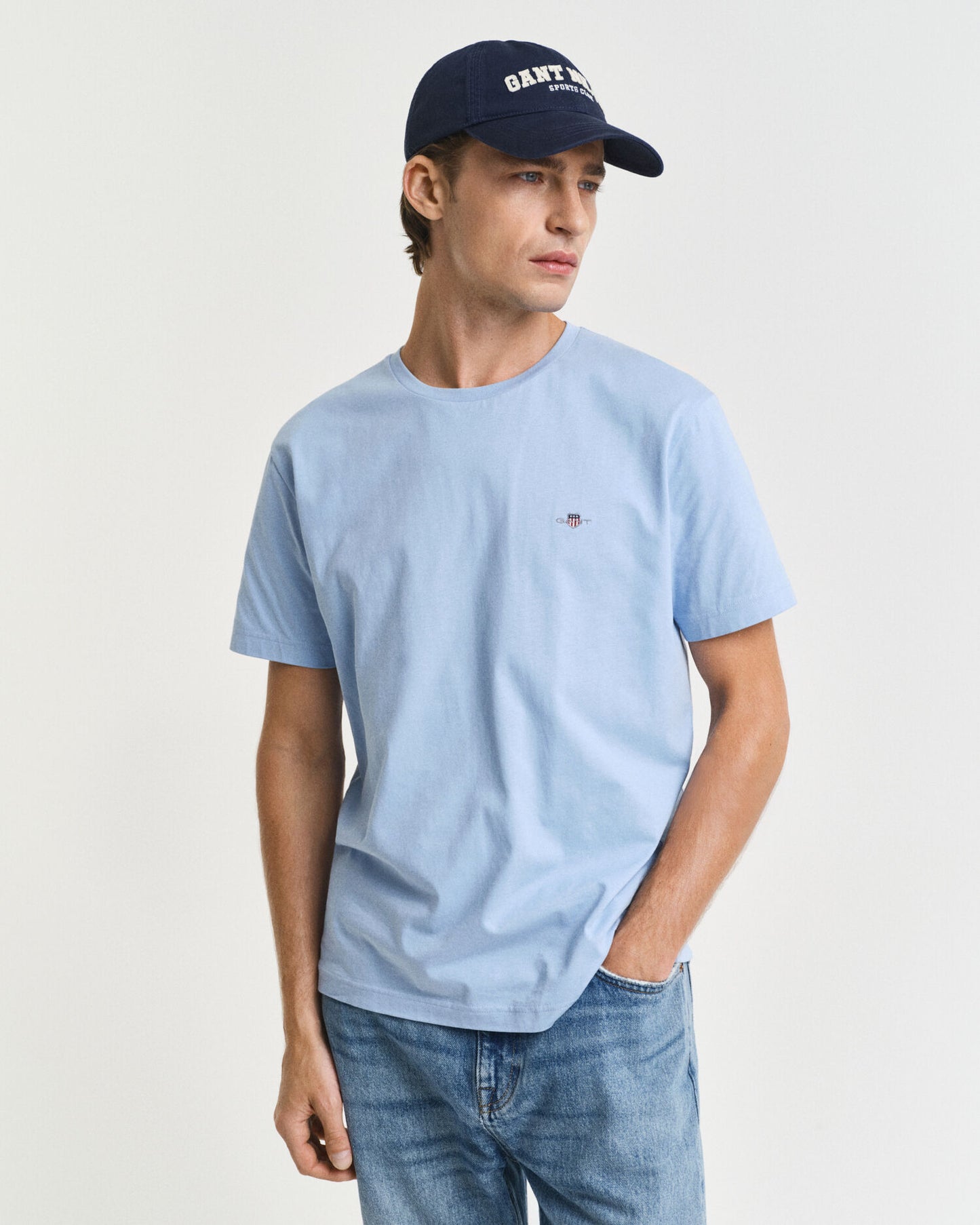 T-shirt à coupe droite avec logo